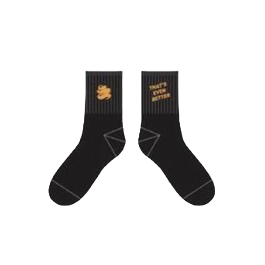ChimChakMan Socks Black
