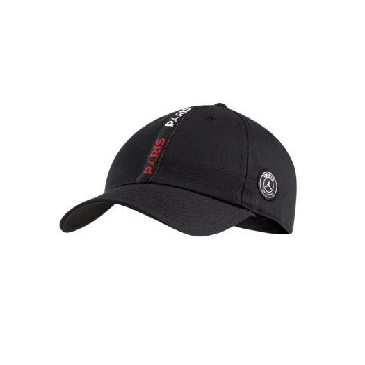 Jordan x Paris Saint-Germain Heritage 86 Cap Black Game Royal