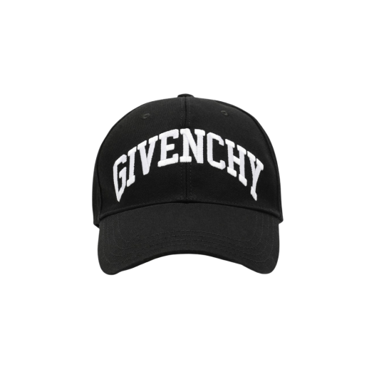 BPZ022P0PU-001 Givenchy Embroidered Logo Baseball Cap Black