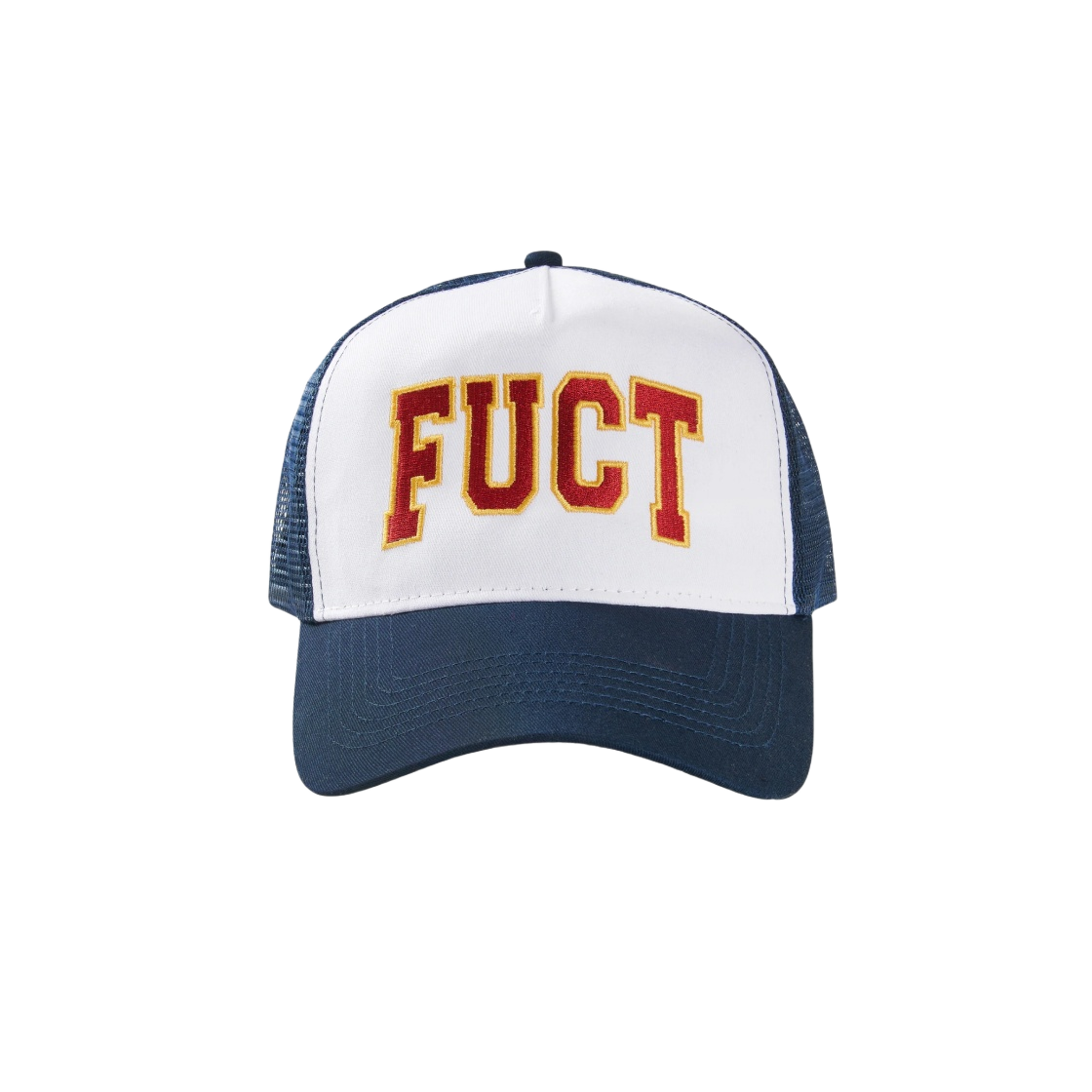 퍽트 위 어 퍽트 트러커 햇 블루 화이트 - 24SS(Fuct We Are Fuct Trucker Hat Blue White - 24SS)
