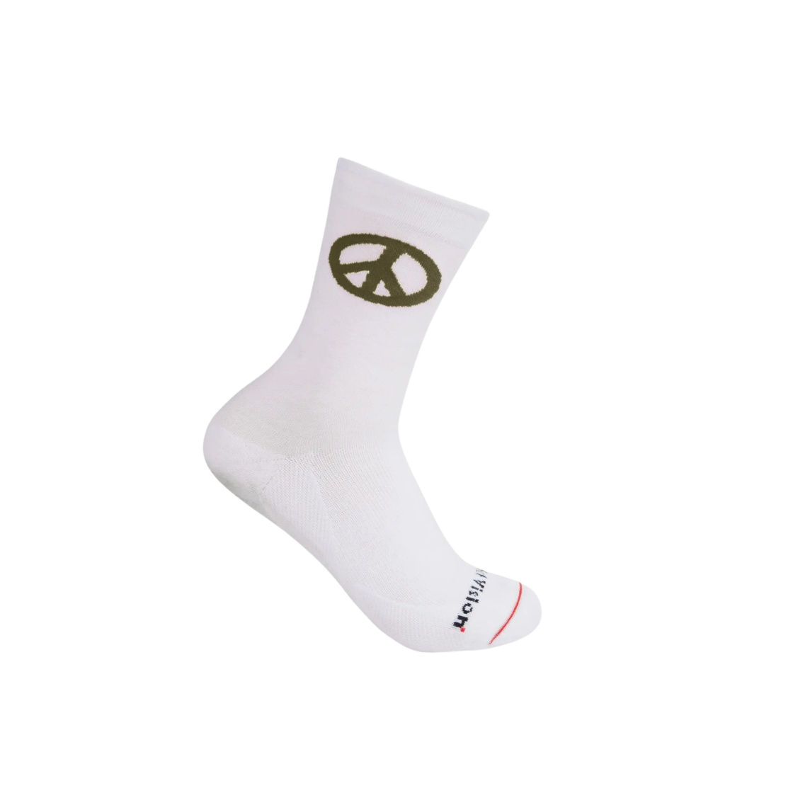 DVA010-WTOLV District Vision Cordura Crew Socks White