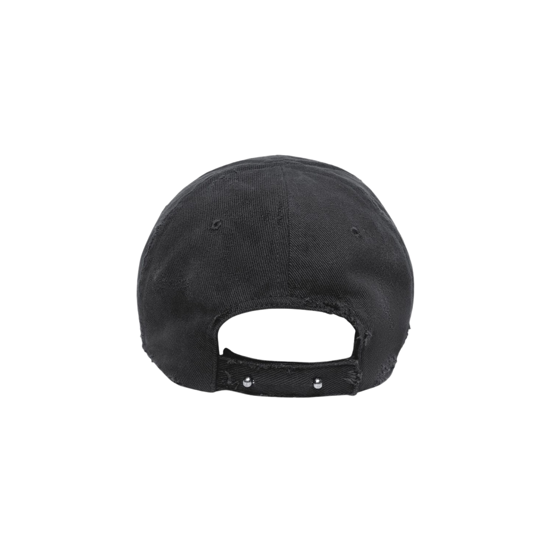 발렌시아가 헤비 피어싱 캡 페이디드 블랙(Balenciaga Heavy Piercing Cap Faded Black) - 2