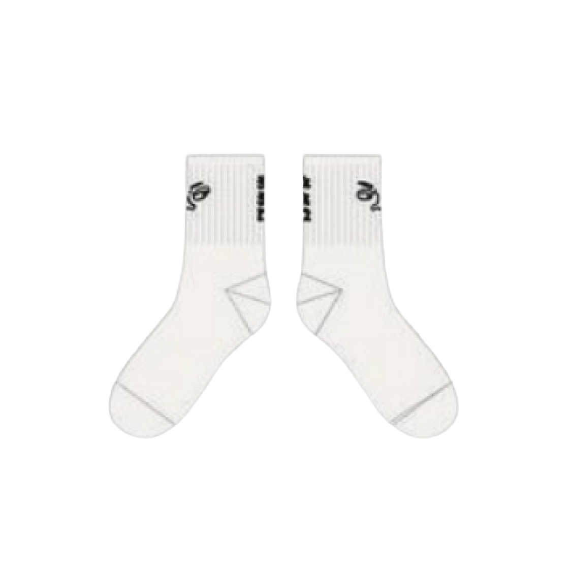 - ChimChakMan Socks White - 대표 이미지 #1