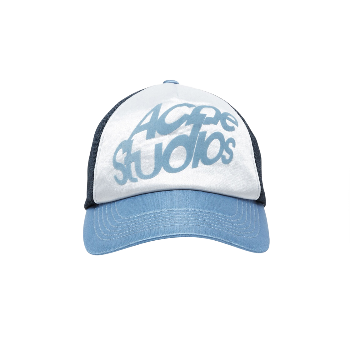 C40325-BQC Acne Studios Logo Cap Multi Blue