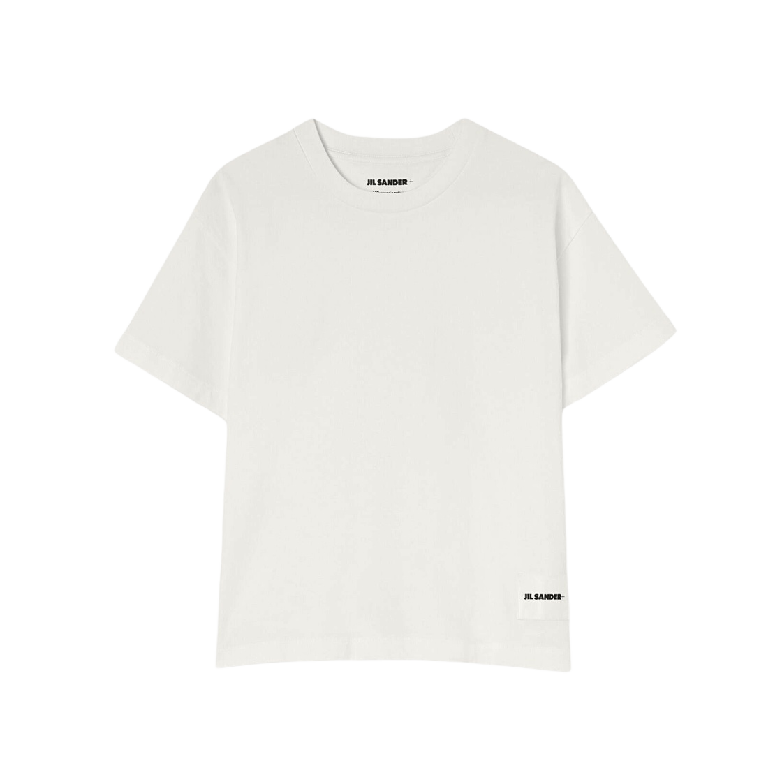 J40GC0001-J45048-100 (W) Jil Sander Organic Cotton T-Shirt Optic White (1 Pack)