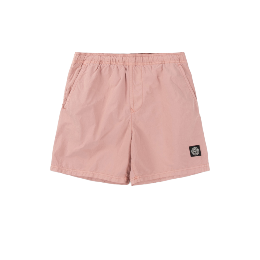 Stone Island B0946 Brushed Cotton Swimming Trunk Rose Pink - 21SS