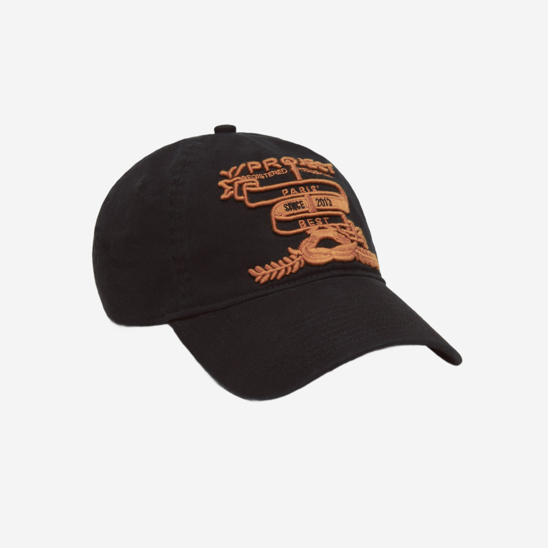 와이프로젝트 파리 베스트 베이스볼 캡 블랙 - 23FW(Y/Project Paris Best Baseball Cap Black - 23FW)