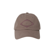 Mischief Rhombus Ball Cap Pink Brown