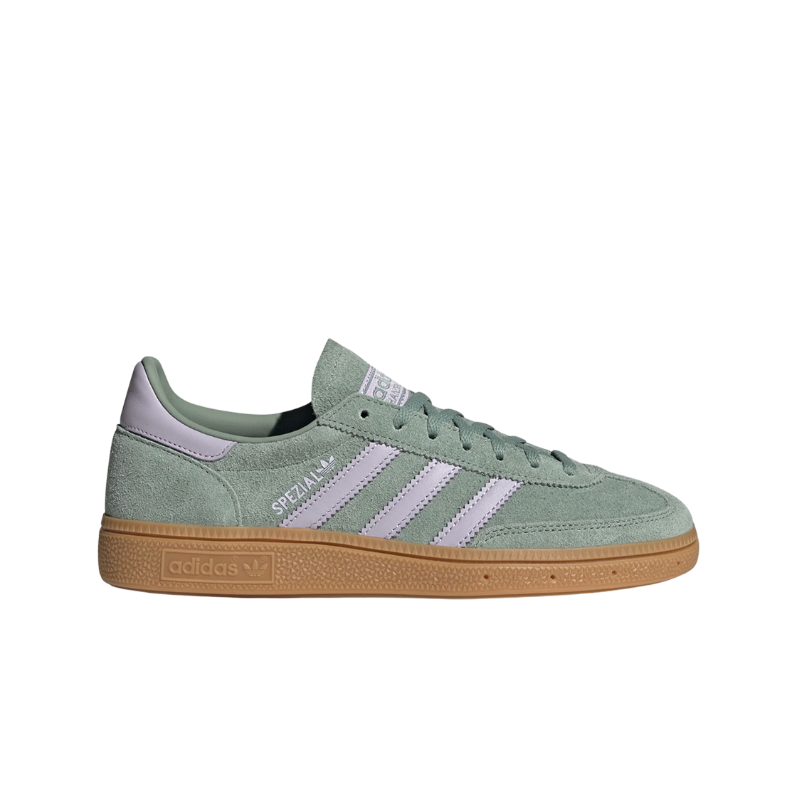 (W) Adidas Handball Spezial Silver Green Silver Dawn