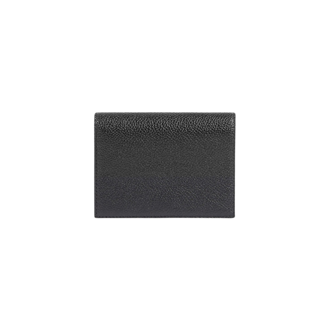 6556851IZI31090 Balenciaga Grained Calfskin Cash Bi-Fold Card Holder Black - #2