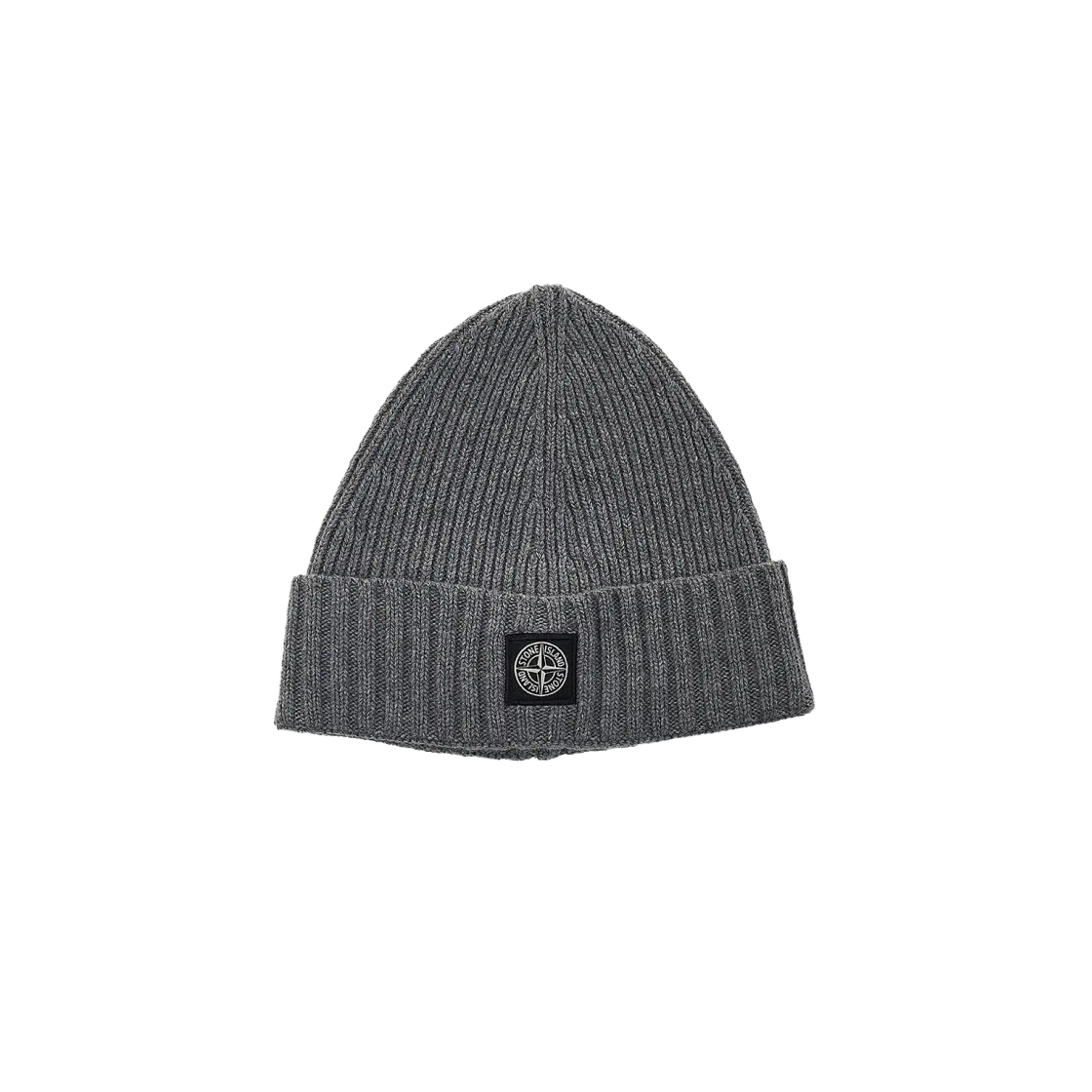 7916N03Z3-V0M67 (Kids) Stone Island N03Z3 Ribbed Wool Cashmere Beanie Charcoal - 23FW