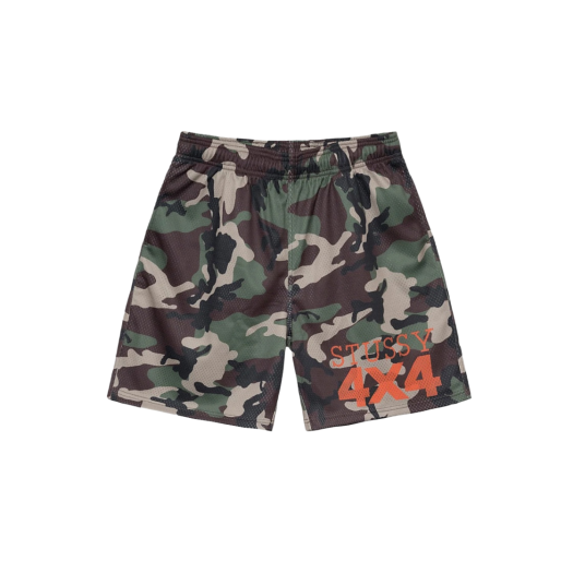 Stussy 4x4 Mesh Shorts Camo