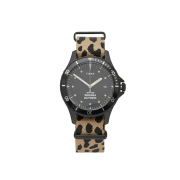 Timex x Wacko Maria x END. Navi 38 Giftset Leopard & Black