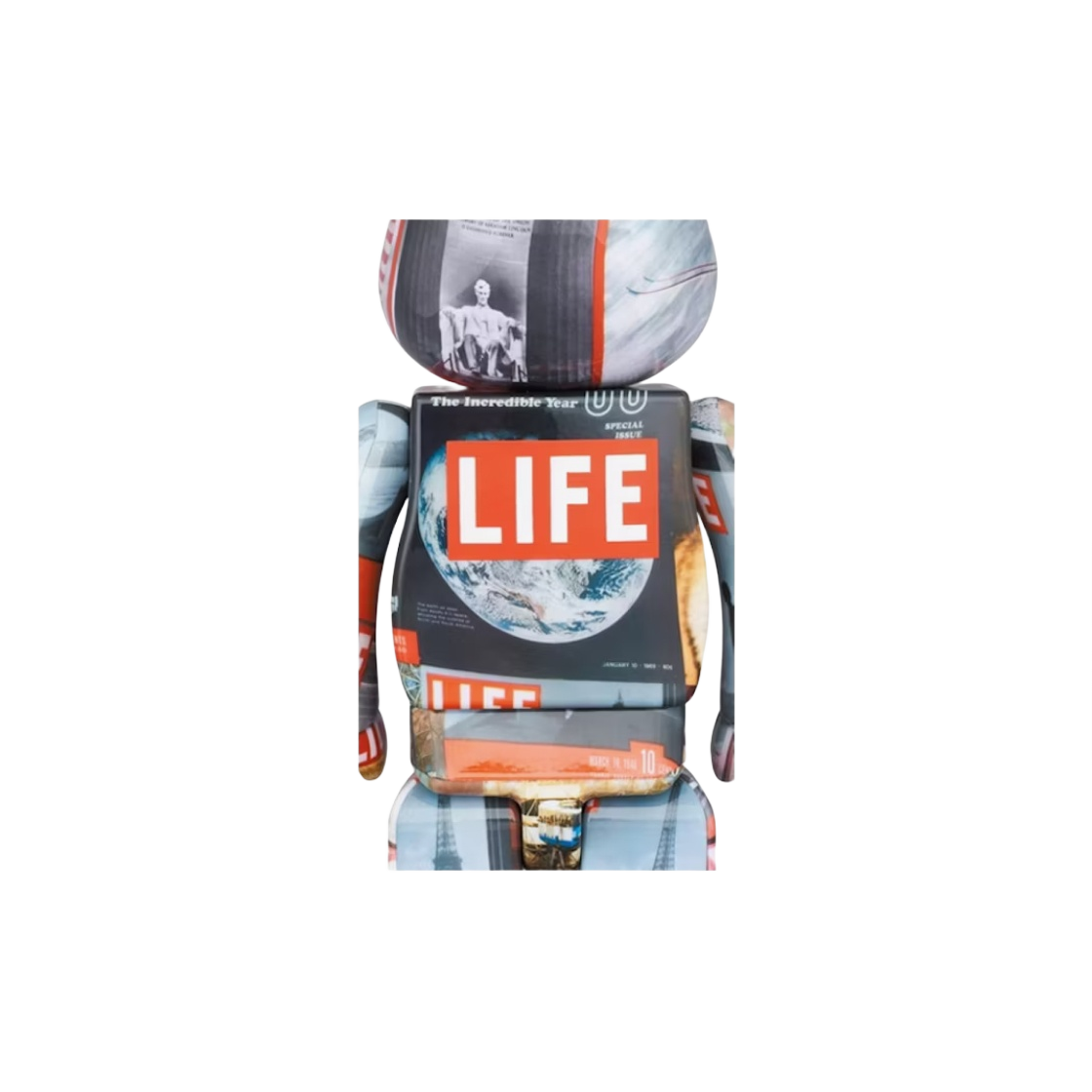 베어브릭 x 라이프 매거진 100% & 400% 세트(Bearbrick x Life Magazine 100% & 400% Set) - 3