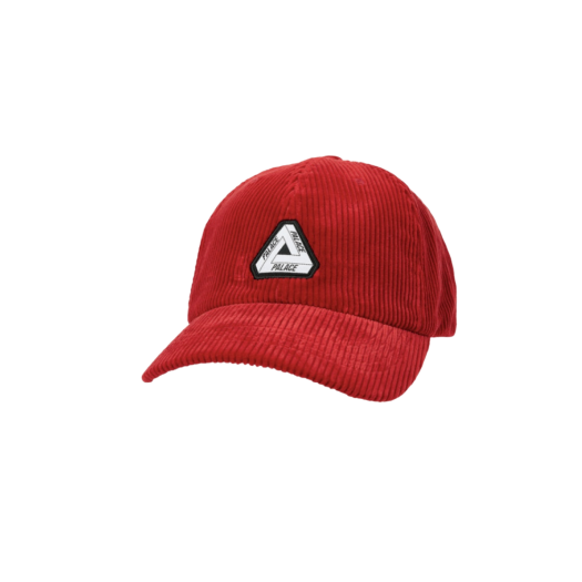 Palace Cord Tri-Ferg Patch 6-Panel Red - 23FW
