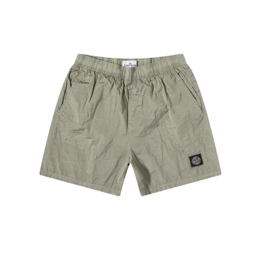 Stone Island B0943 Nylon Metal Swimming Trunk Light Green - 23SS