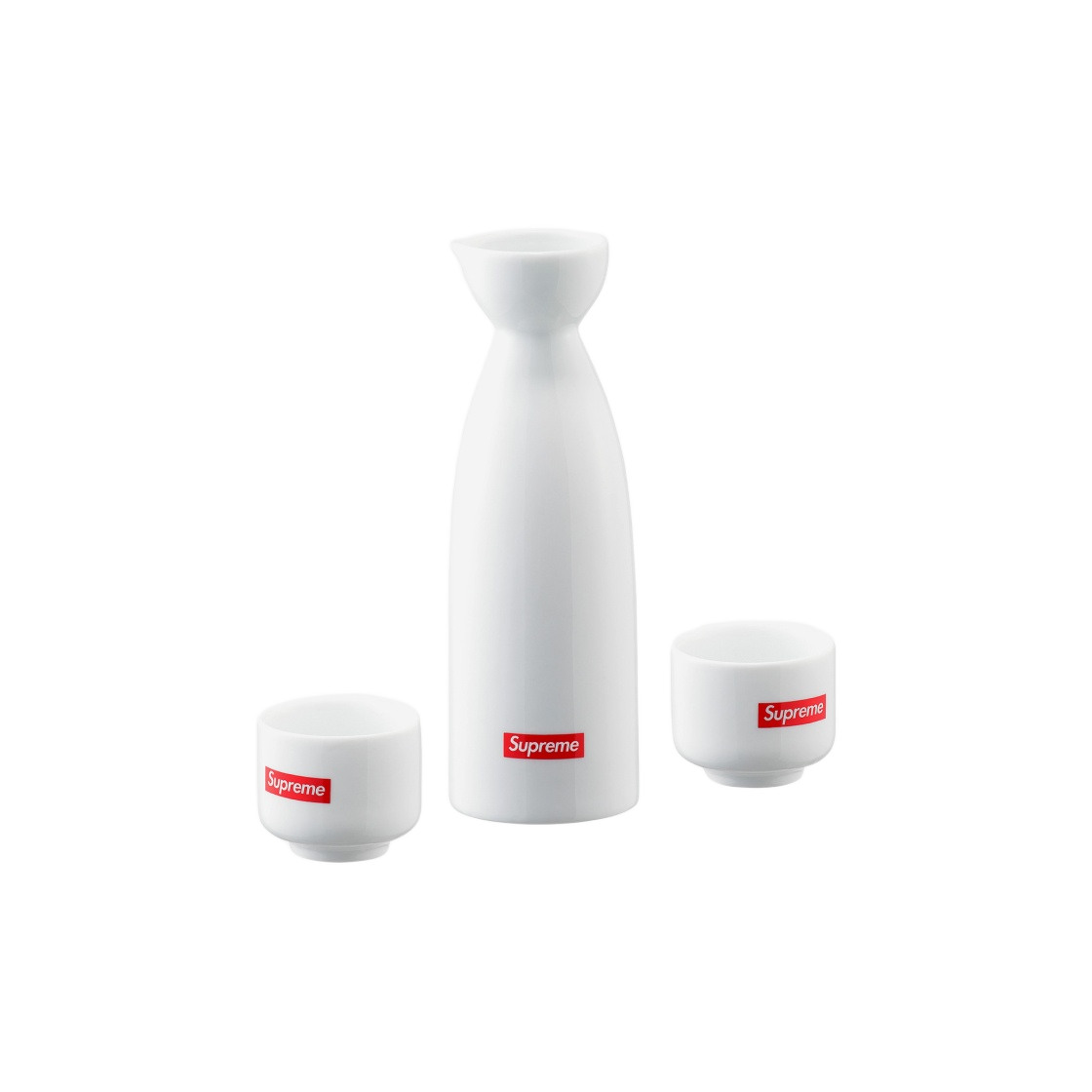 17FW Supreme Sake Set White シュプリーム 酒 セット お猪口 徳利