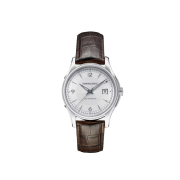 Hamilton Jazzmaster Viewmatic Auto 40mm Stainless Steel Calf Leather Silver