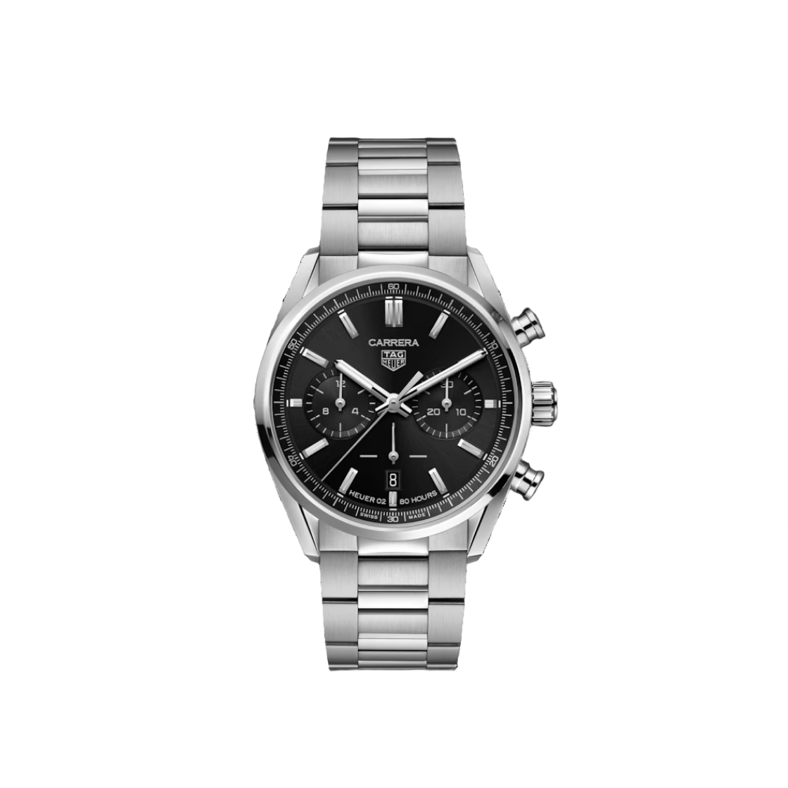 태그 호이어 까레라 오토매틱 크로노그래프 스틸 블랙(TAG Heuer Carrera Automatic Chronograph Steel Black)