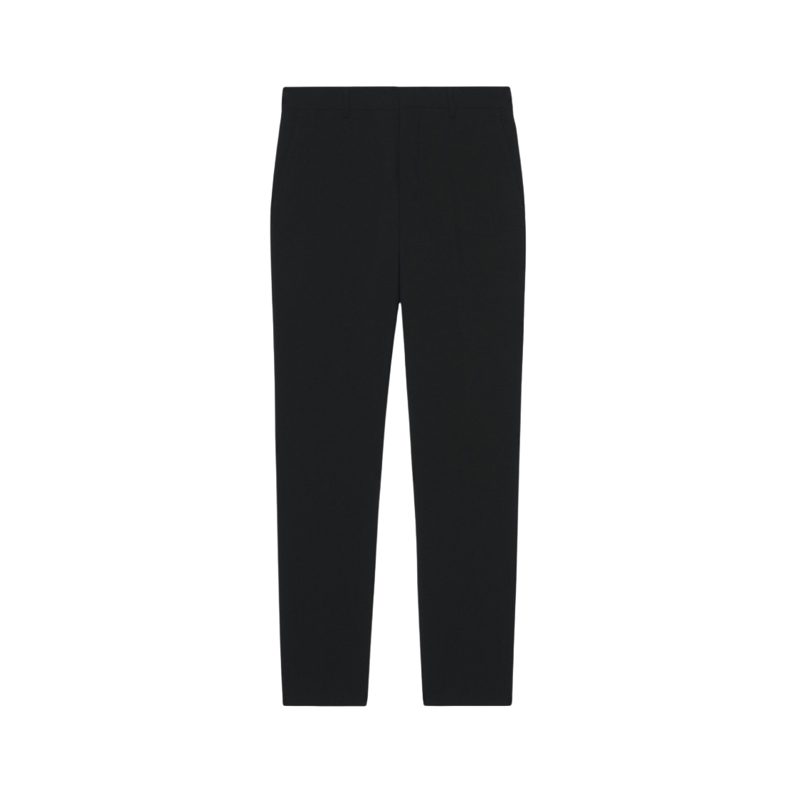 HTR004-264-001 AMI Cigarette Fit Trousers Black - 대표 이미지 #1