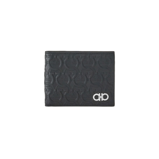 Ferragamo Gancini Wallet Black