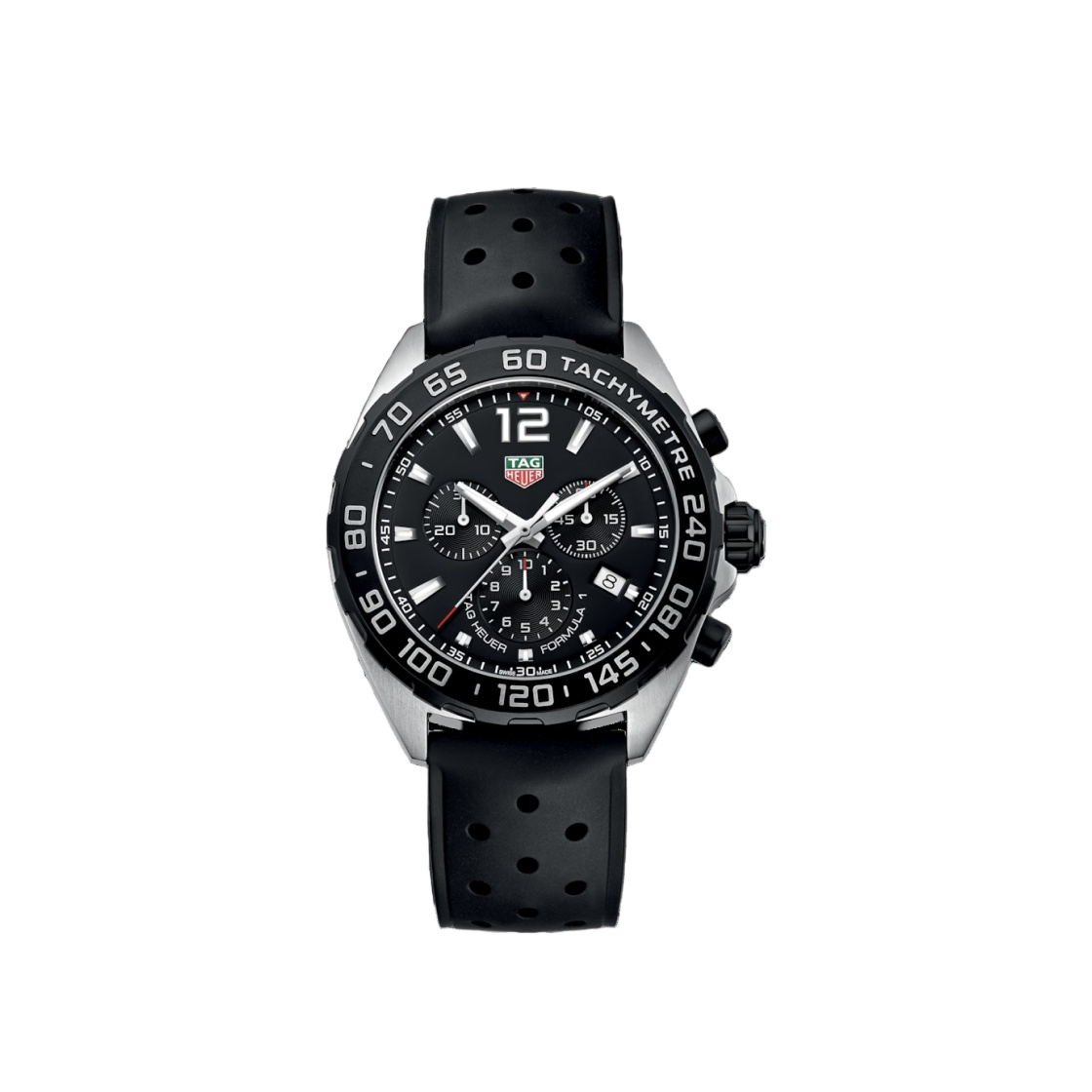 태그 호이어 포뮬러 1 쿼츠 크로노그래프 러버 블랙(TAG Heuer Formula 1 Quartz Chronograph Rubber Black)
