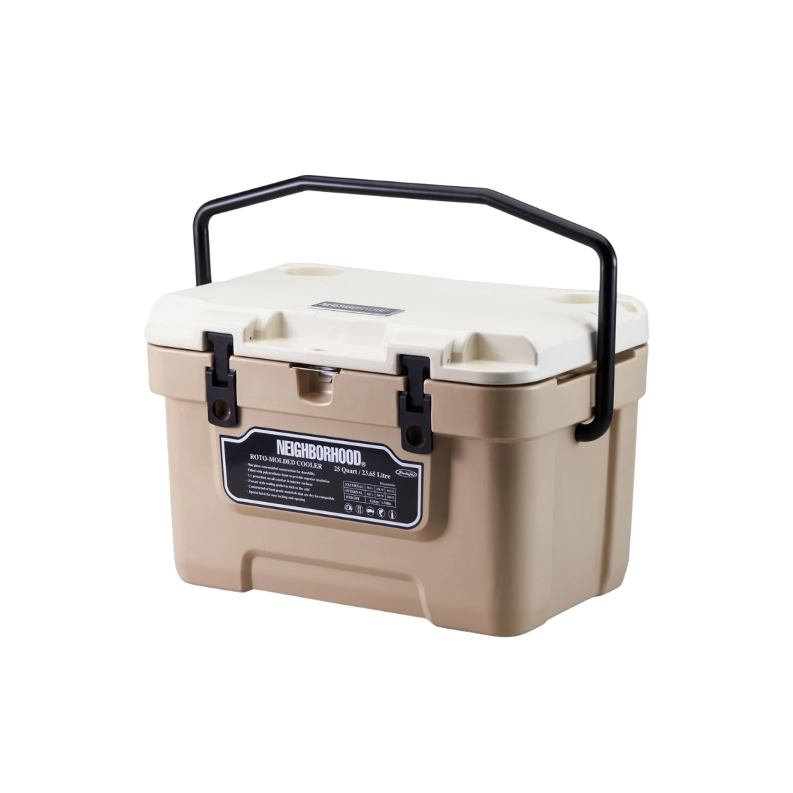 네이버후드 IC . 25QT P 쿨러 박스 내츄럴 | Neighborhood | KREAM 