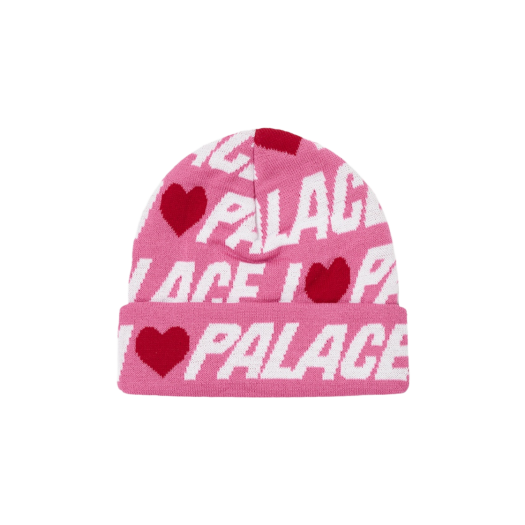 Palace I Love Palace Beanie Fruity Pink - 24SS