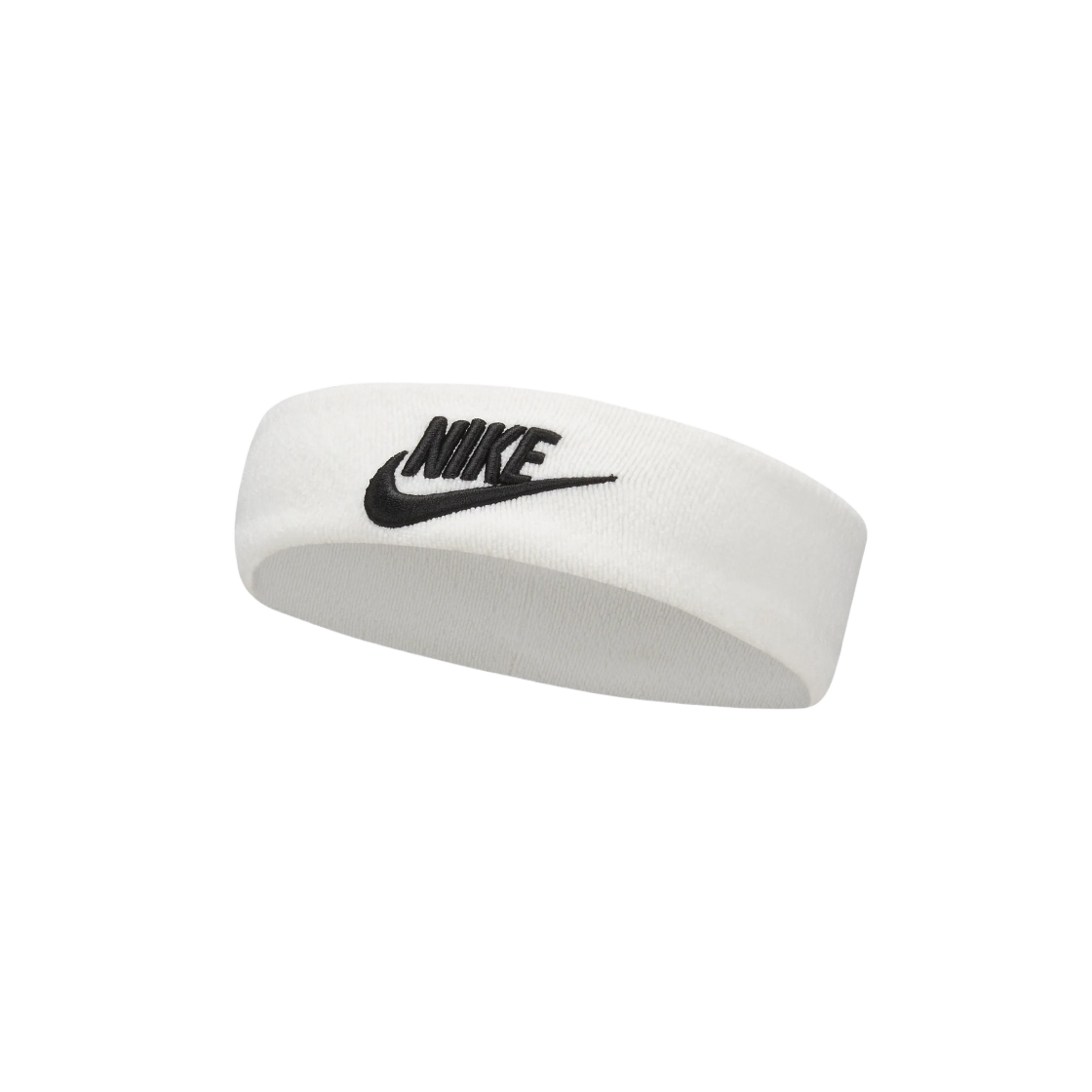 DN0591-101 Nike Athletic Wide Headband White Black