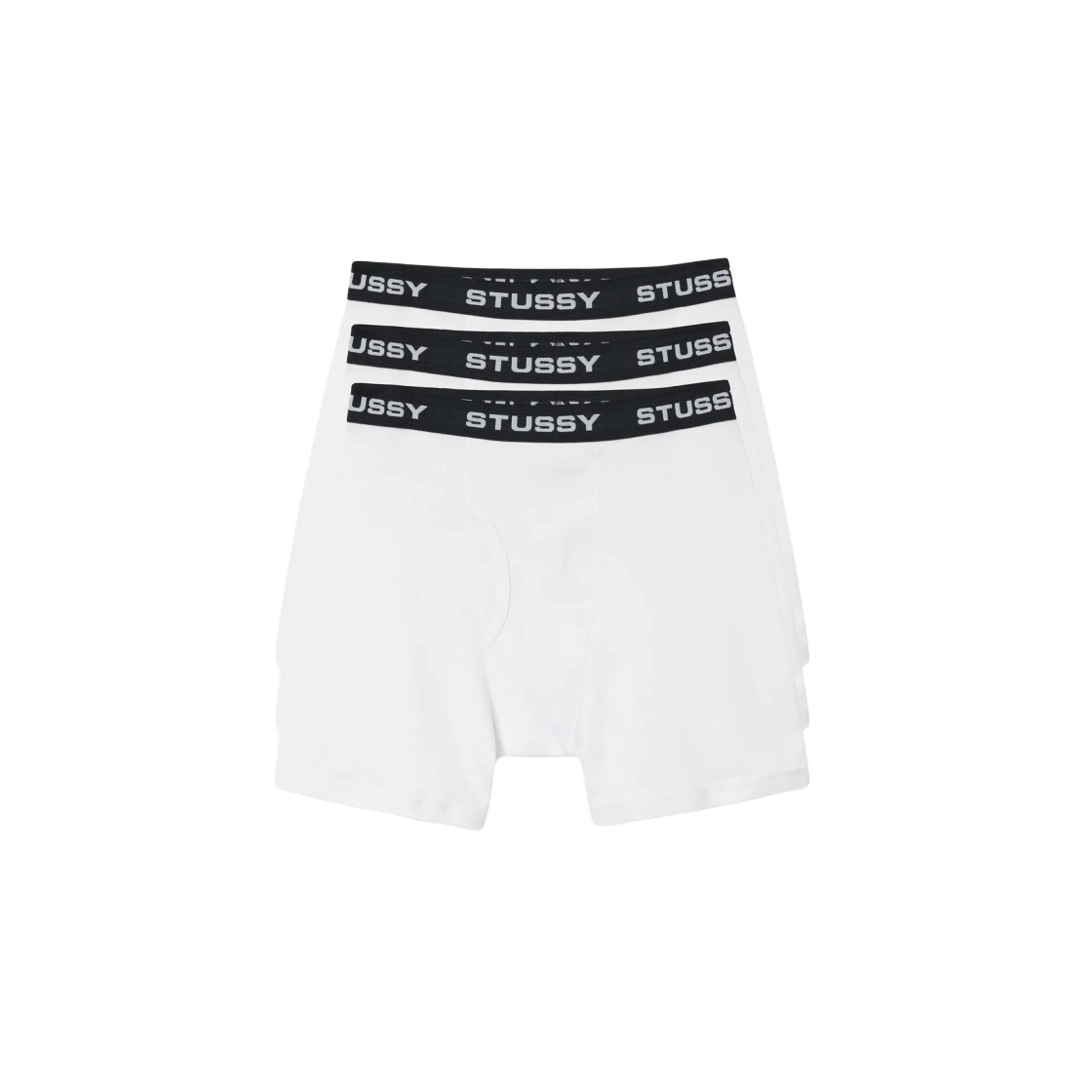 112251 Stussy Boxer Briefs White (3 Pack) - 대표 이미지 #1