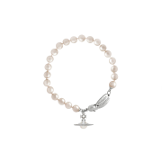 Vivienne Westwood Simonetta Pearl Bracelet Silver