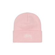 Stussy Stock Cuff Beanie Pink