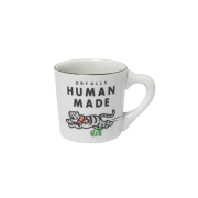 Human Made White Tiger Coffee Mug White
