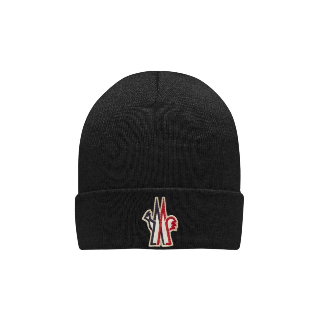 몽클레르 퓨어 울 비니 블랙 - 23FW(Moncler Pure Wool Beanie Black - 23FW) - 1