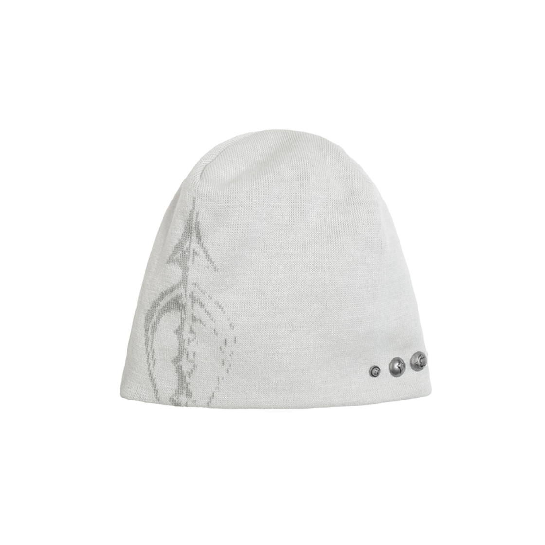 떠그 클럽 아이언 스피어 핀 비니 화이트(Thug Club Iron Spear Pin Beanie White)