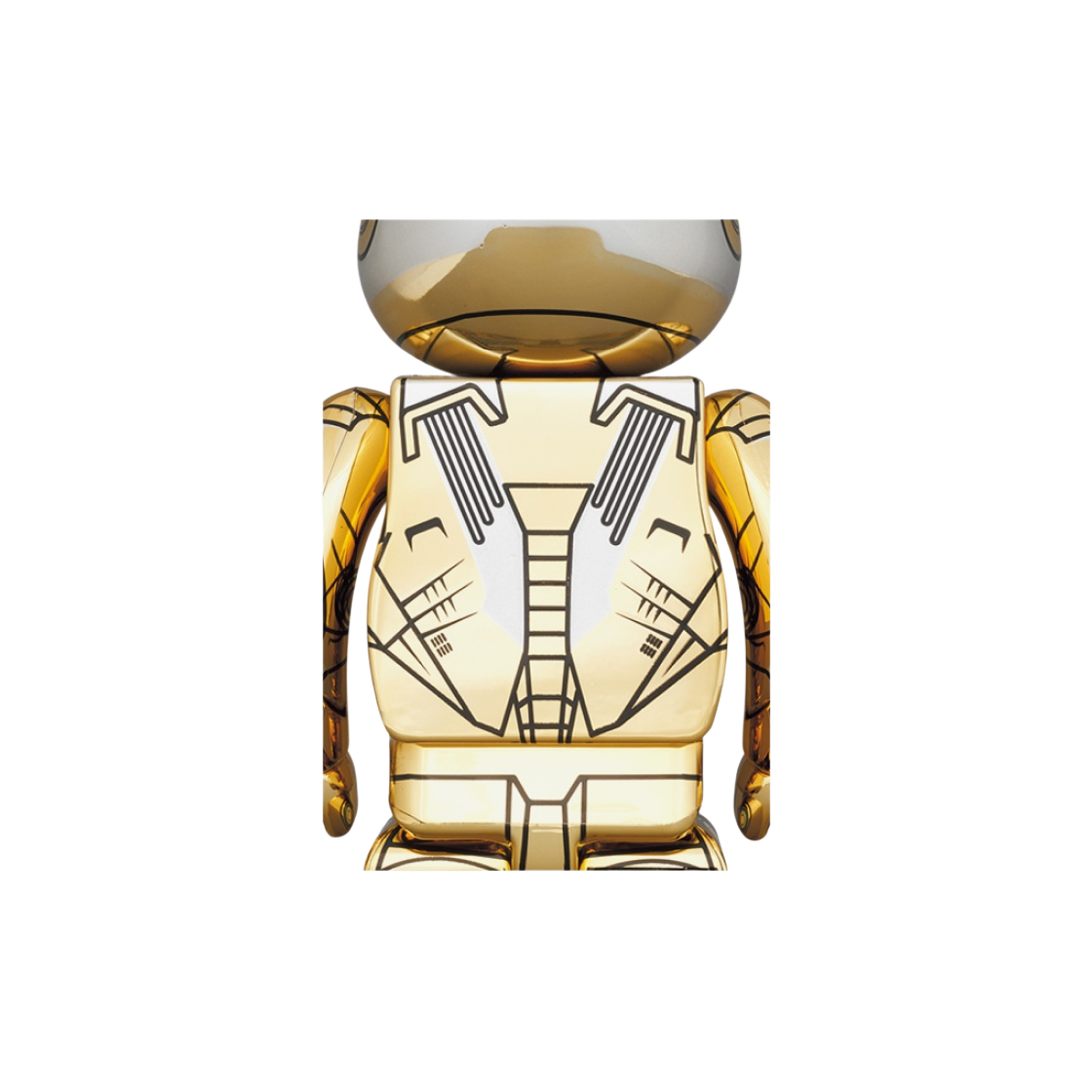 - Bearbrick x Hajime Sorayama Iron Man Reverse 1000% - #2