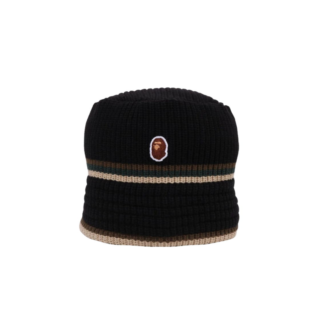 베이프 에이프 헤드 원 포인트 크루셔 햇 블랙 | BAPE | KREAM