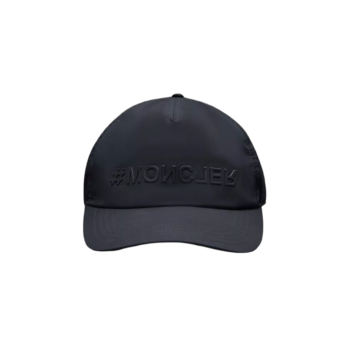 (W) 몽클레르 로고 베이스볼 캡 블랙 - 23SS((W) Moncler Logo Baseball Cap Black - 23SS) - 1