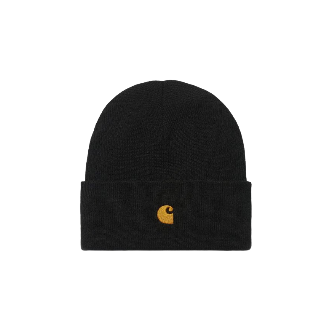 I026222-00F-XX Carhartt WIP Chase Beanie Black