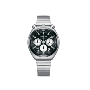 Citizen Quartz 38mm Stainless Steel Black Silver