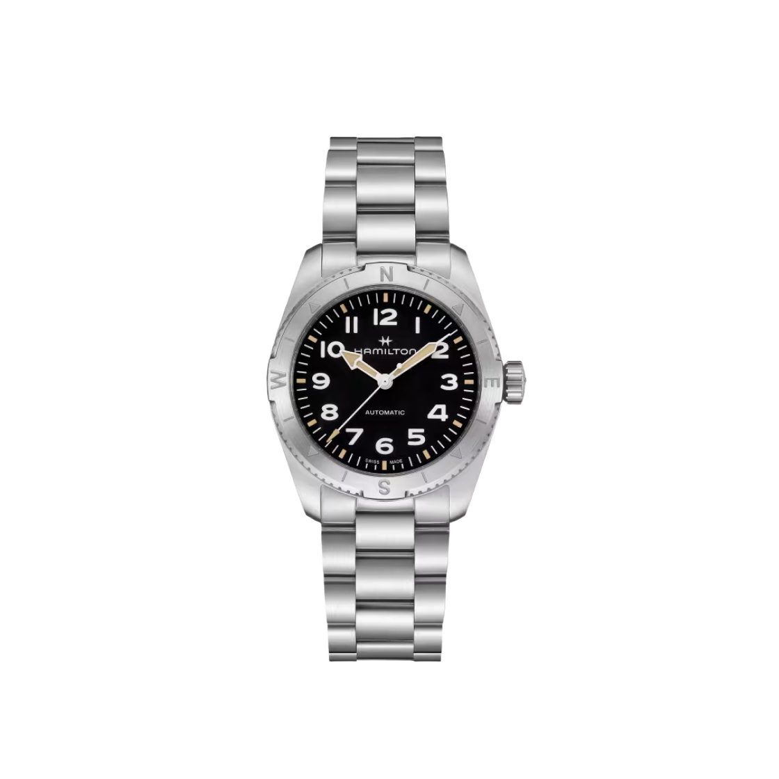 해밀턴 카키 필드 익스페디션 오토 37mm 스테인리스 스틸 블랙(Hamilton Khaki Field Expedition Auto 37mm Stainless Steel Black)