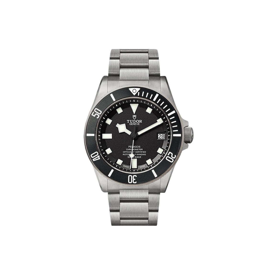 M25600TN-0001 Tudor Pelagos MT5612 Titanium Bracelet Black