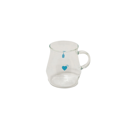 Human Made x Blue Bottle Coffee Glass Mug Clear