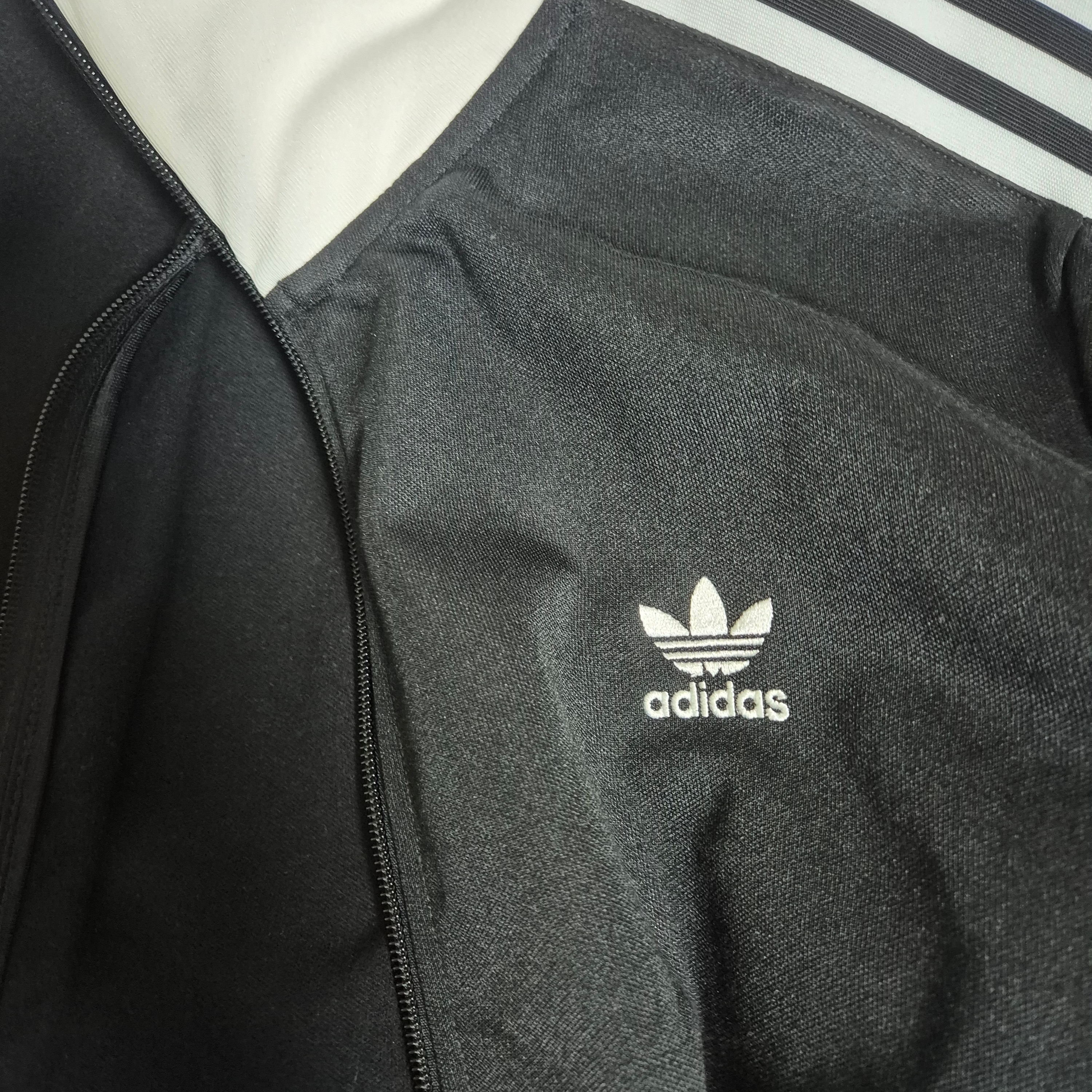 Adidas Adicolor Classics Beckenbauer Track Jacket Black - KR Sizing 착용 스타일