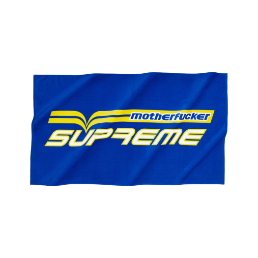 Supreme Motherfucker Towel Royal - 19SS
