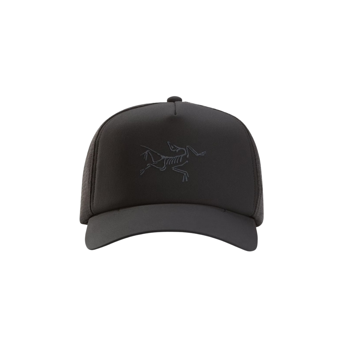 아크테릭스 버드 커브드 브림 트러커 햇 블랙(Arc'teryx Bird Curved Brim Trucker Hat Black)