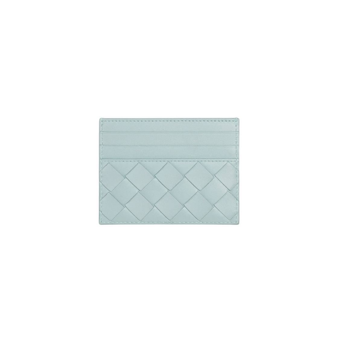 보테가 베네타 신용카드 케이스 틸 워시드(Bottega Veneta Credit Card Case Teal Washed) - 1