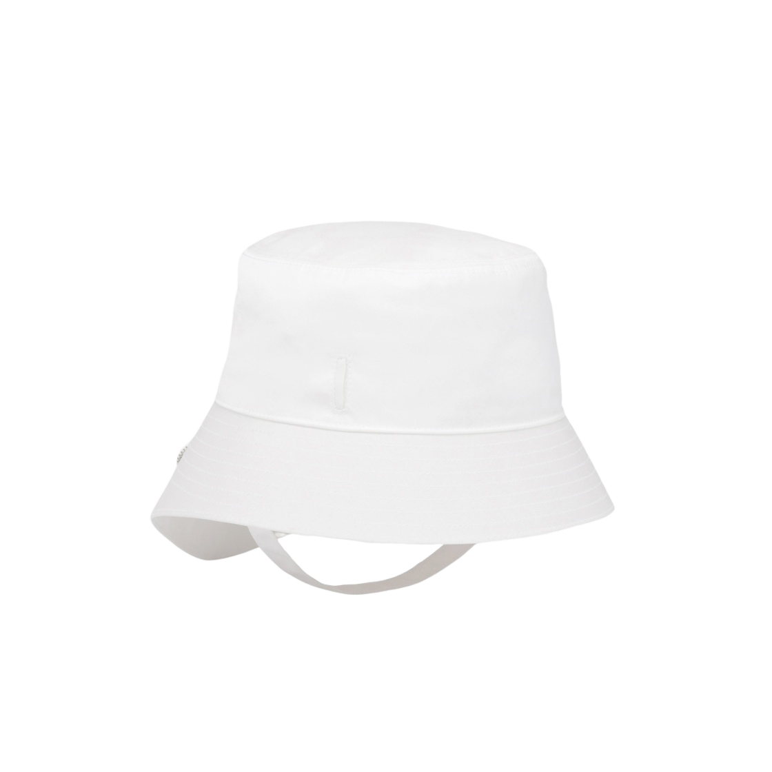 RADAプラダ ミニポーチ付 バケットハット ホワイト 2HC282 リナイロン