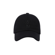 Wooyoungmi Logo Ball Cap Black - 23SS