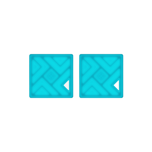 Helinox Glow Edition Pot Mat Lumi Blue(Set of 2)